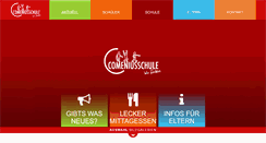 Desktop Screenshot of comeniusschule-koenigsbach.de